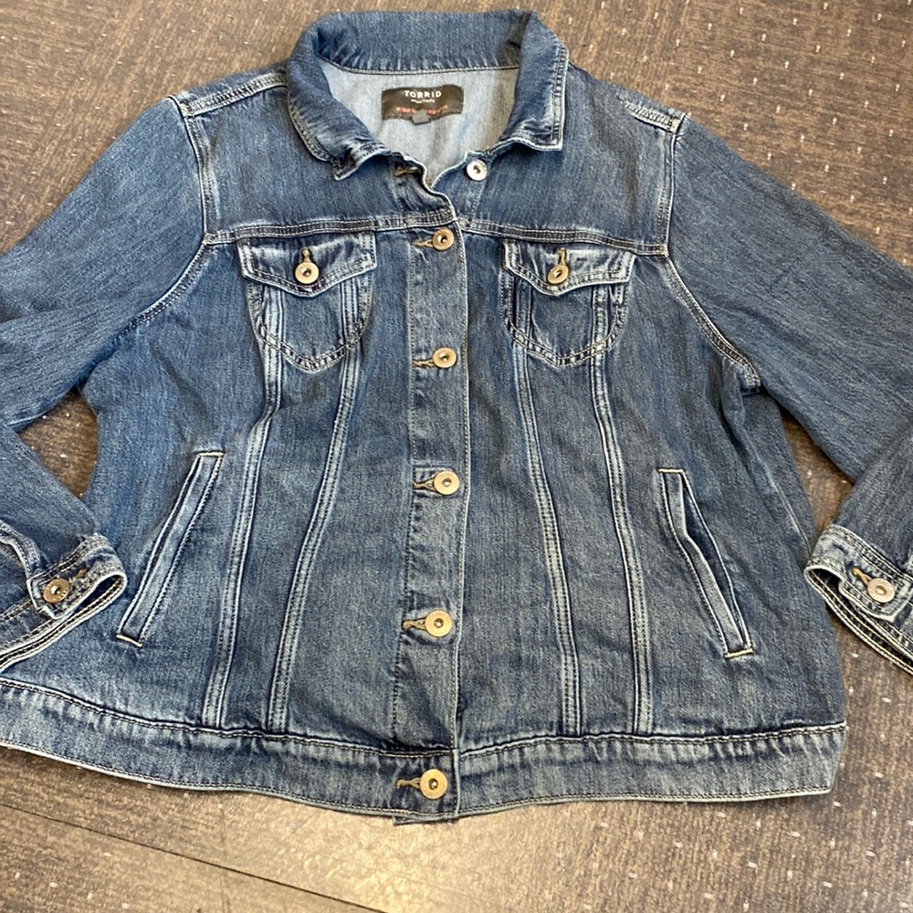 Torrid Denim Jacket 2X